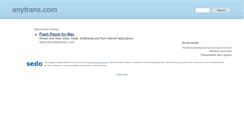 Desktop Screenshot of anytrans.com